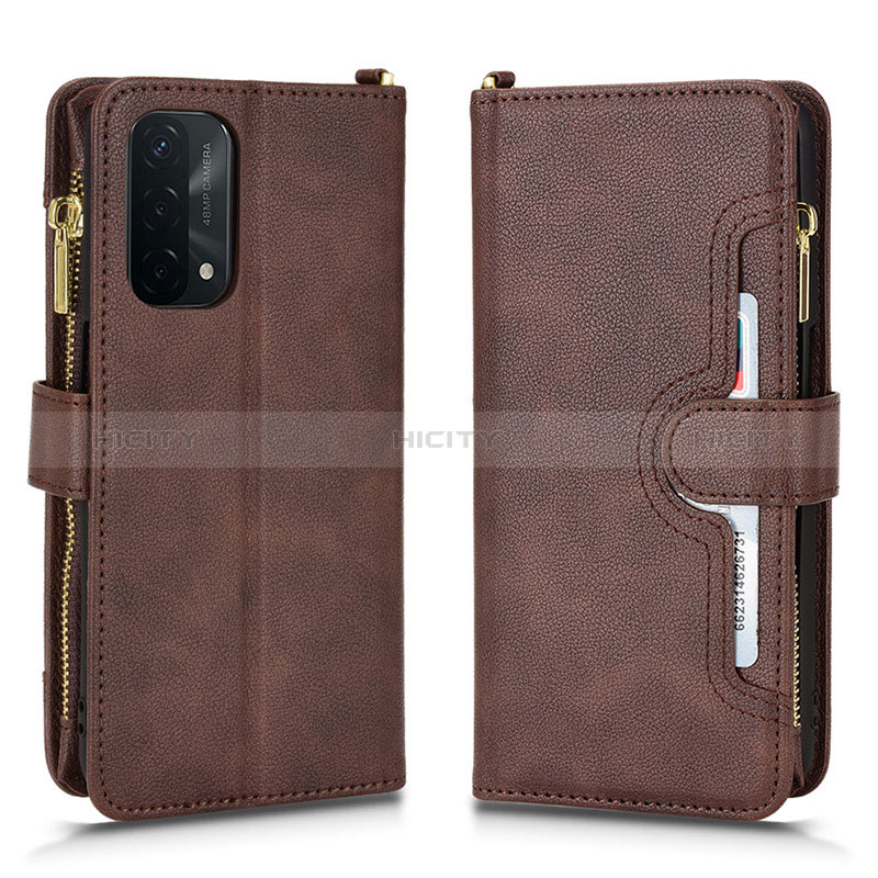 Coque Portefeuille Livre Cuir Etui Clapet BY2 pour Oppo A54 5G Plus