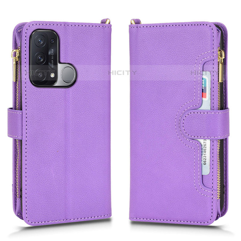 Coque Portefeuille Livre Cuir Etui Clapet BY2 pour Oppo Reno5 A Plus