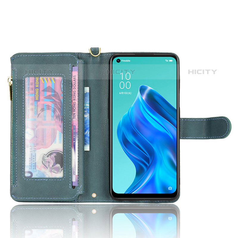 Coque Portefeuille Livre Cuir Etui Clapet BY2 pour Oppo Reno5 A Plus