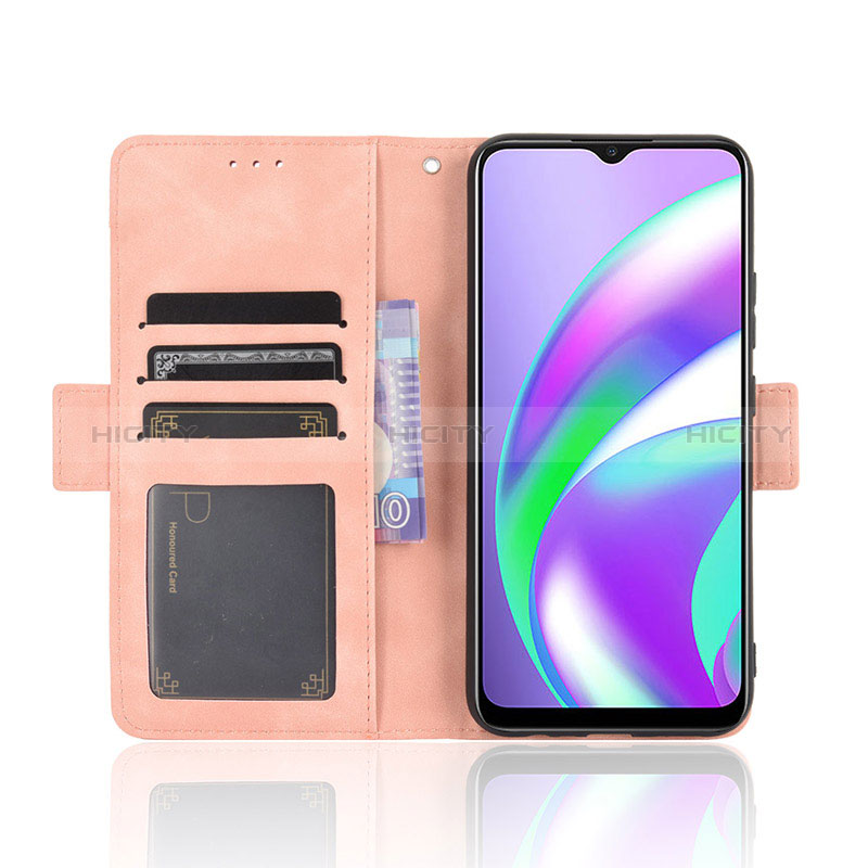 Coque Portefeuille Livre Cuir Etui Clapet BY2 pour Realme C25 Plus