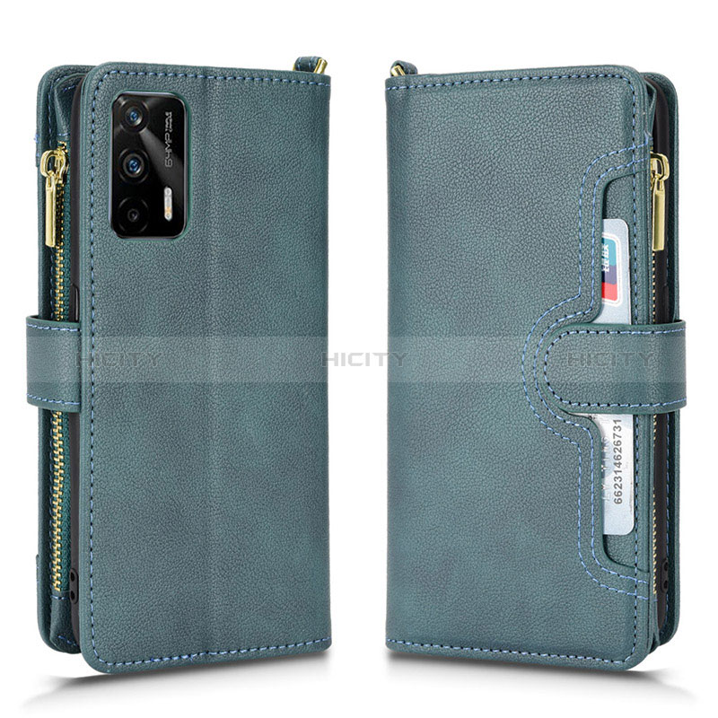 Coque Portefeuille Livre Cuir Etui Clapet BY2 pour Realme GT 5G Plus