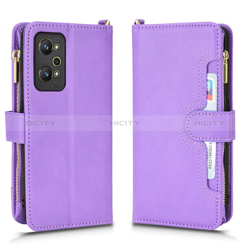 Coque Portefeuille Livre Cuir Etui Clapet BY2 pour Realme GT Neo 3T 5G Plus