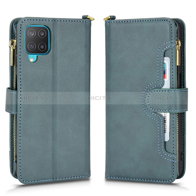 Coque Portefeuille Livre Cuir Etui Clapet BY2 pour Samsung Galaxy A12 Nacho Plus