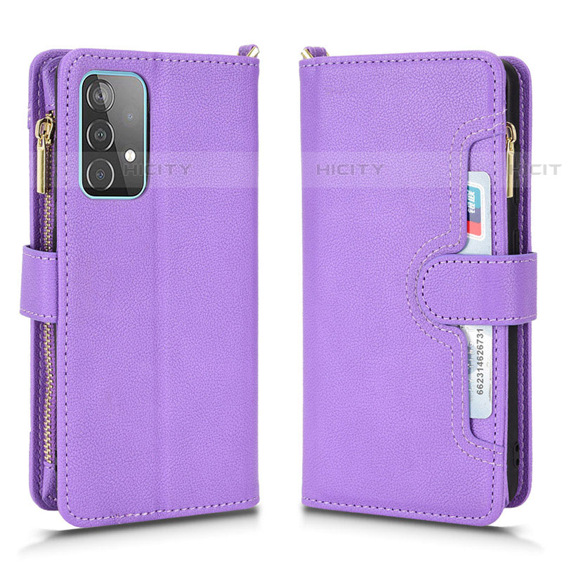 Coque Portefeuille Livre Cuir Etui Clapet BY2 pour Samsung Galaxy A52 4G Plus