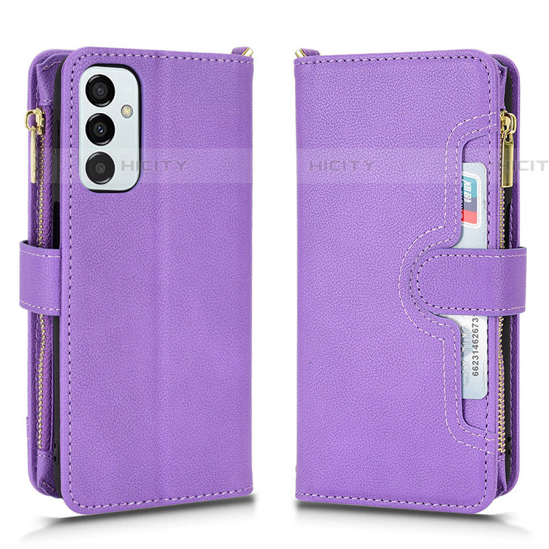 Coque Portefeuille Livre Cuir Etui Clapet BY2 pour Samsung Galaxy F23 5G Plus