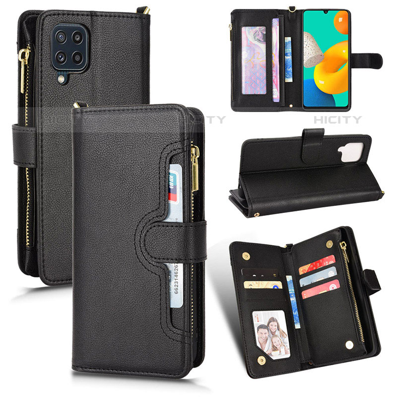 Coque Portefeuille Livre Cuir Etui Clapet BY2 pour Samsung Galaxy M32 4G Plus