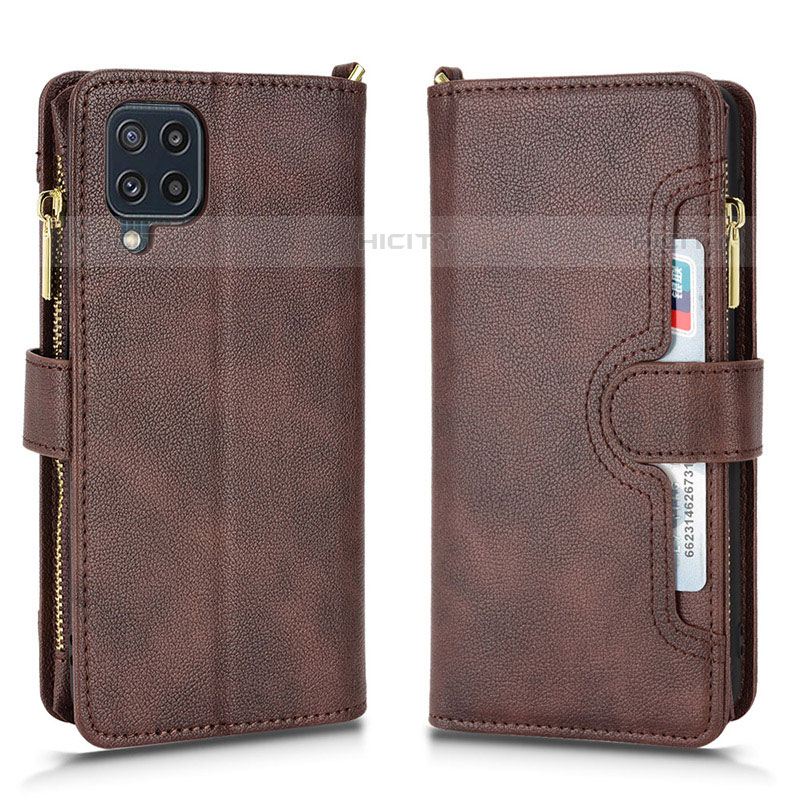 Coque Portefeuille Livre Cuir Etui Clapet BY2 pour Samsung Galaxy M32 4G Plus