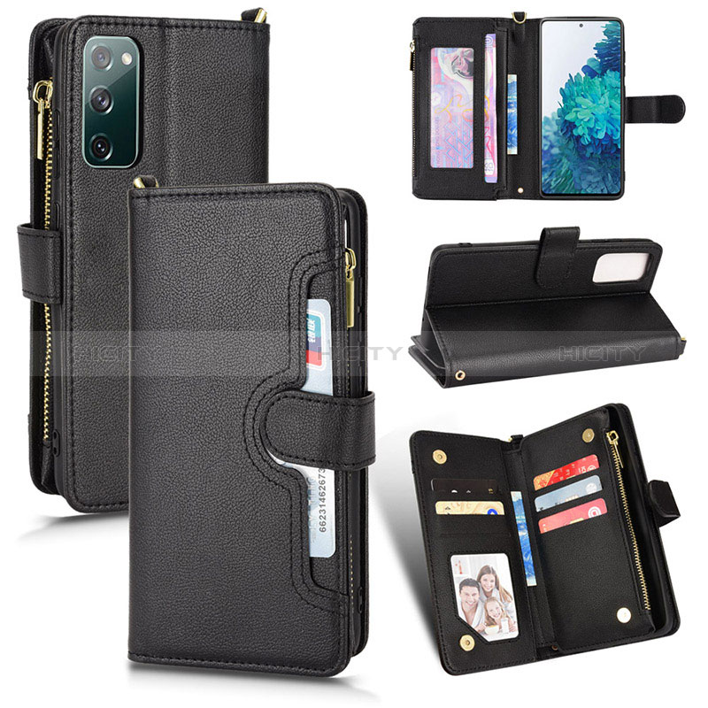 Coque Portefeuille Livre Cuir Etui Clapet BY2 pour Samsung Galaxy S20 FE (2022) 5G Plus