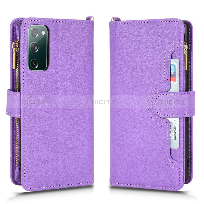 Coque Portefeuille Livre Cuir Etui Clapet BY2 pour Samsung Galaxy S20 FE (2022) 5G Plus