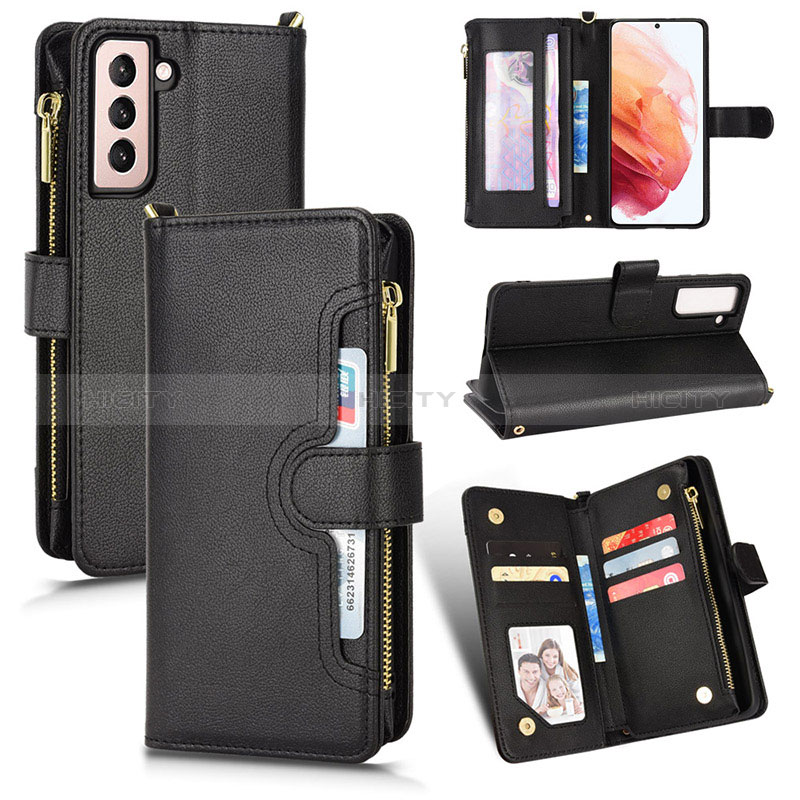 Coque Portefeuille Livre Cuir Etui Clapet BY2 pour Samsung Galaxy S22 5G Plus