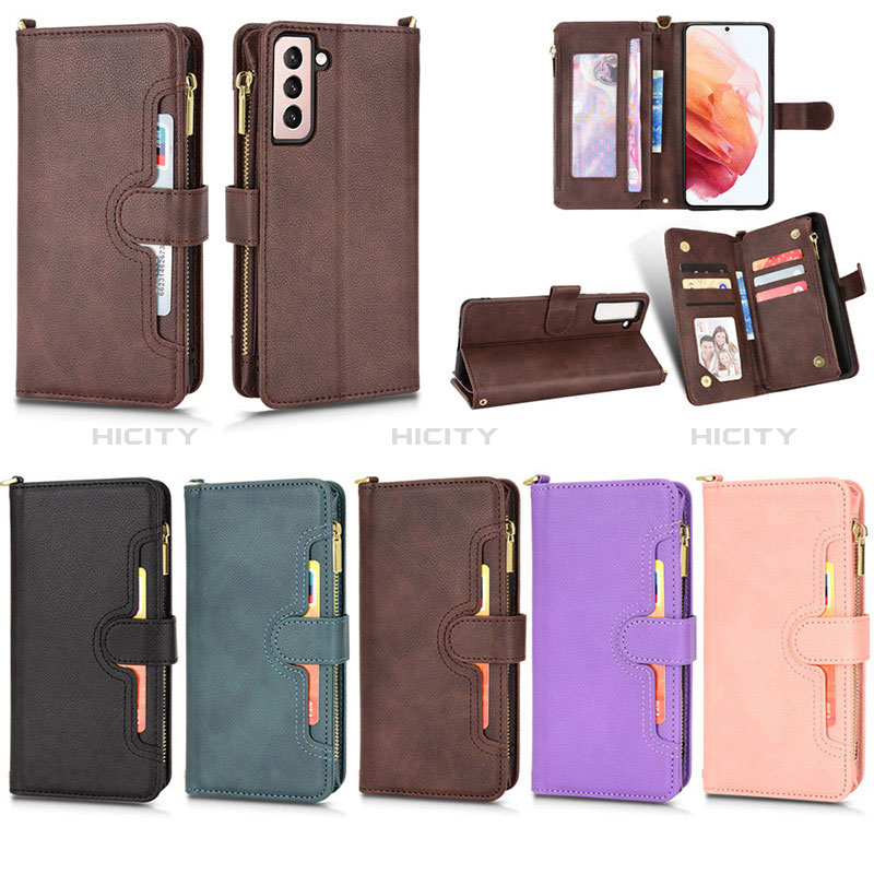 Coque Portefeuille Livre Cuir Etui Clapet BY2 pour Samsung Galaxy S22 5G Plus