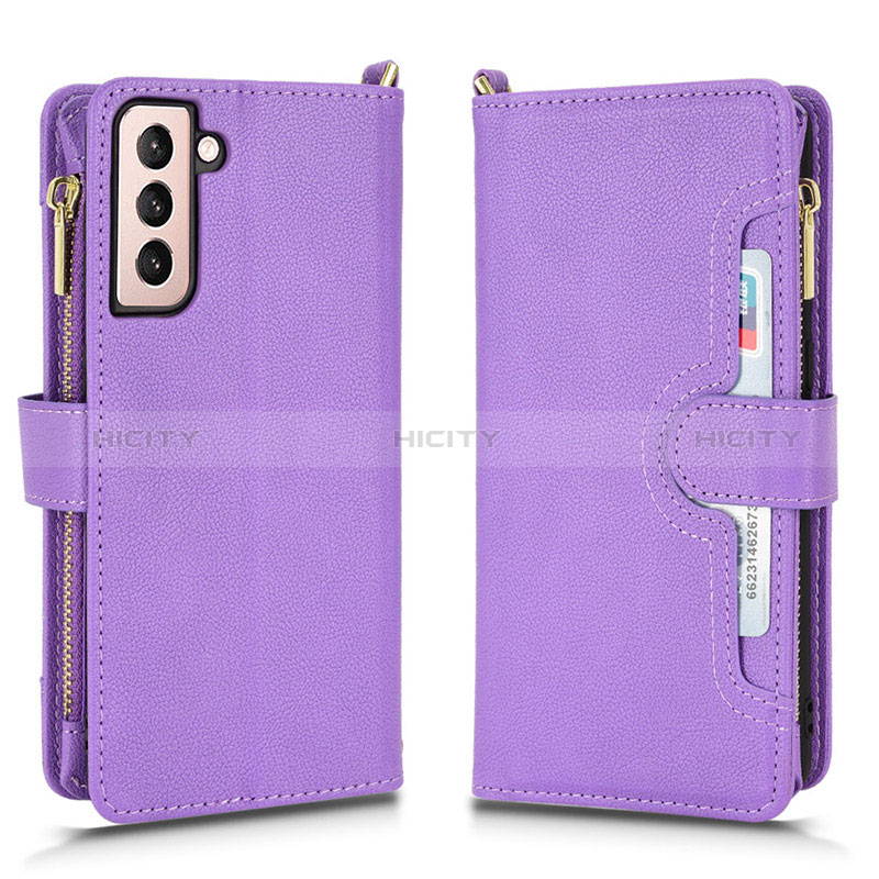 Coque Portefeuille Livre Cuir Etui Clapet BY2 pour Samsung Galaxy S22 5G Plus