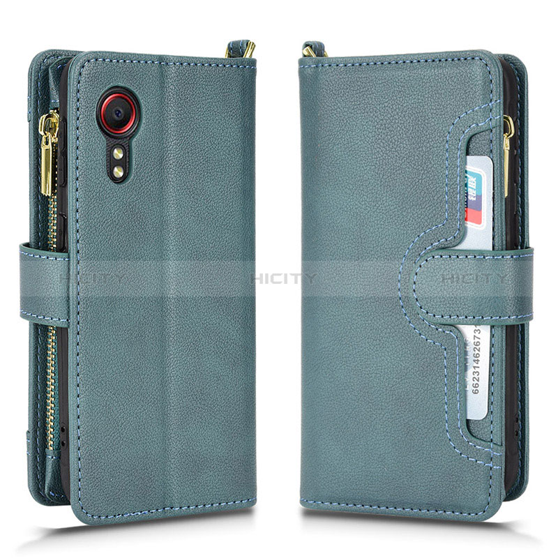 Coque Portefeuille Livre Cuir Etui Clapet BY2 pour Samsung Galaxy XCover 5 SM-G525F Plus