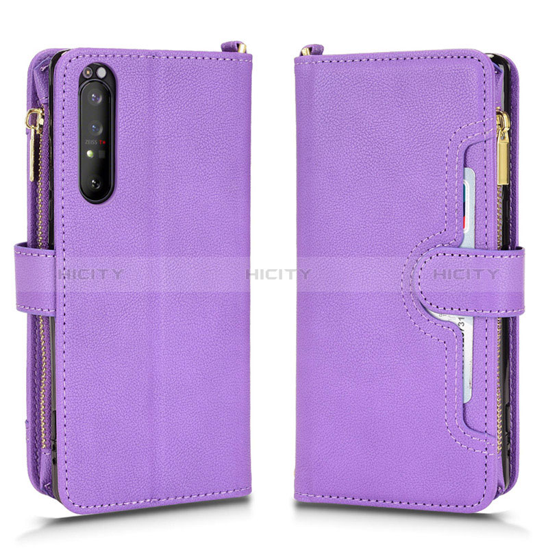 Coque Portefeuille Livre Cuir Etui Clapet BY2 pour Sony Xperia 1 II Plus