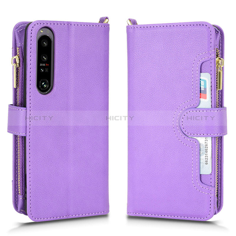 Coque Portefeuille Livre Cuir Etui Clapet BY2 pour Sony Xperia 1 IV Plus