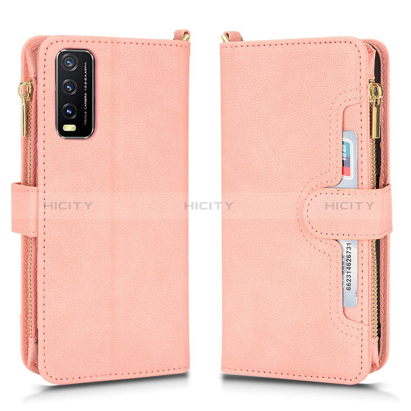 Coque Portefeuille Livre Cuir Etui Clapet BY2 pour Vivo Y12A Plus