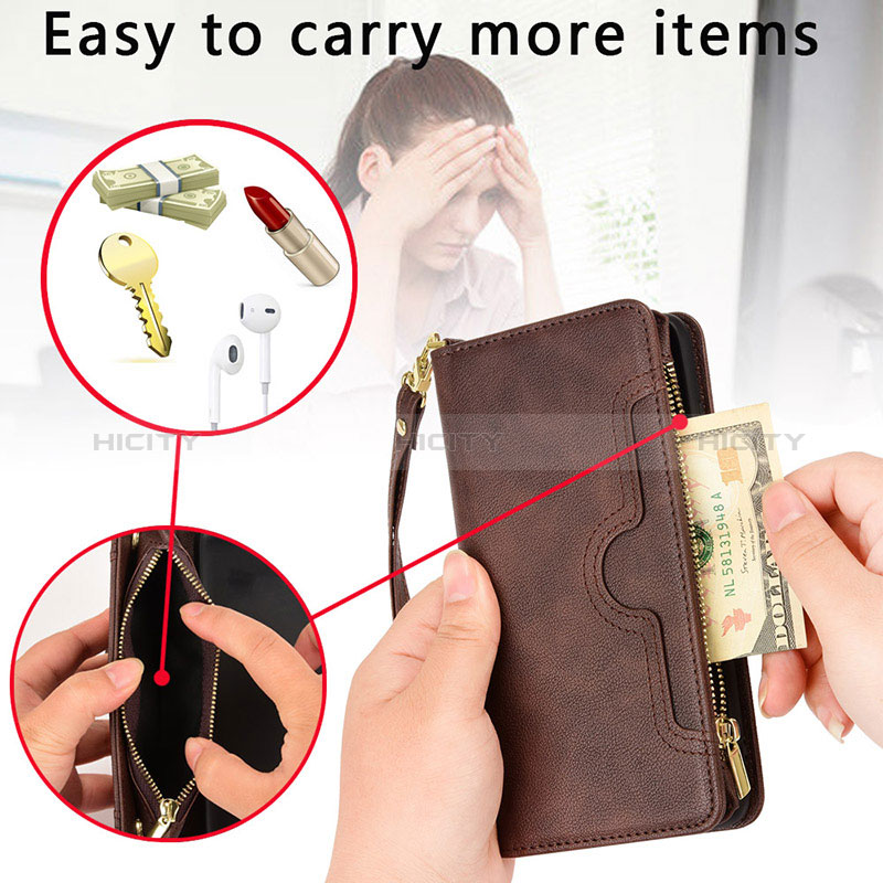 Coque Portefeuille Livre Cuir Etui Clapet BY2 pour Vivo Y12A Plus