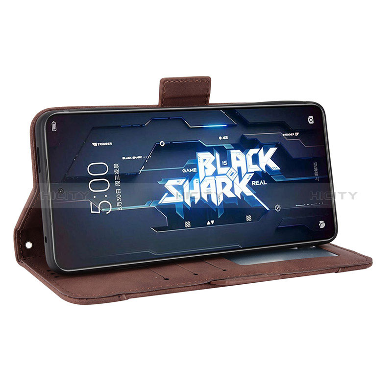 Coque Portefeuille Livre Cuir Etui Clapet BY2 pour Xiaomi Black Shark 5 5G Plus