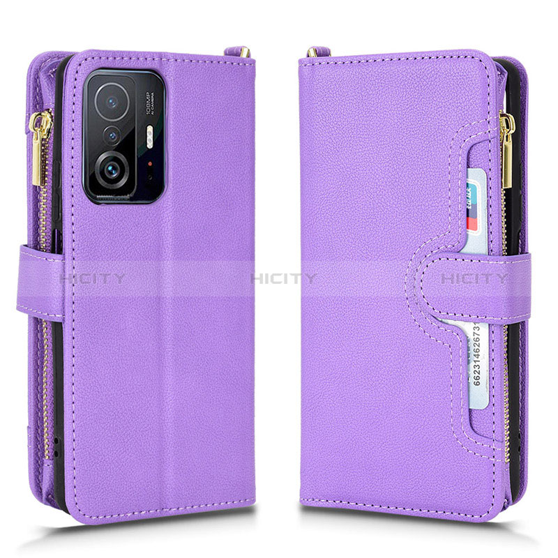 Coque Portefeuille Livre Cuir Etui Clapet BY2 pour Xiaomi Mi 11T Pro 5G Plus