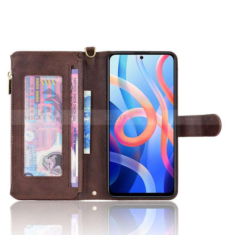 Coque Portefeuille Livre Cuir Etui Clapet BY2 pour Xiaomi Poco M4 Pro 5G Plus