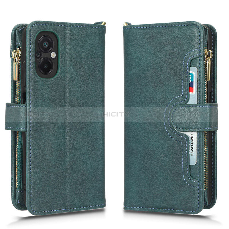 Coque Portefeuille Livre Cuir Etui Clapet BY2 pour Xiaomi Poco M5 4G Plus