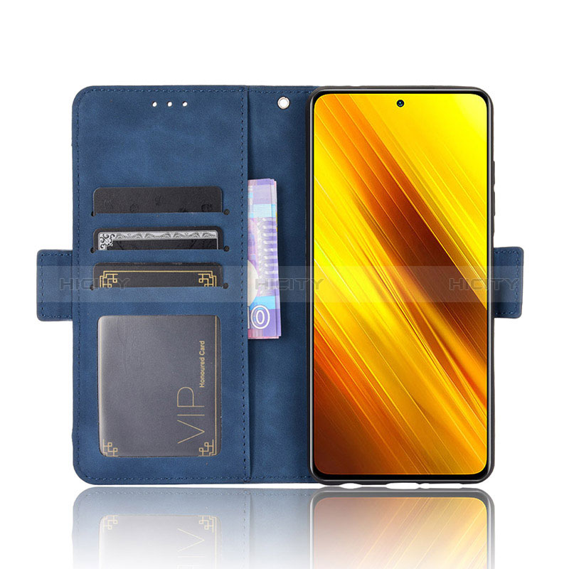 Coque Portefeuille Livre Cuir Etui Clapet BY2 pour Xiaomi Poco X3 Plus