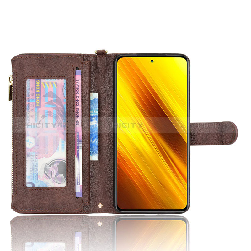 Coque Portefeuille Livre Cuir Etui Clapet BY2 pour Xiaomi Poco X3 Pro Plus