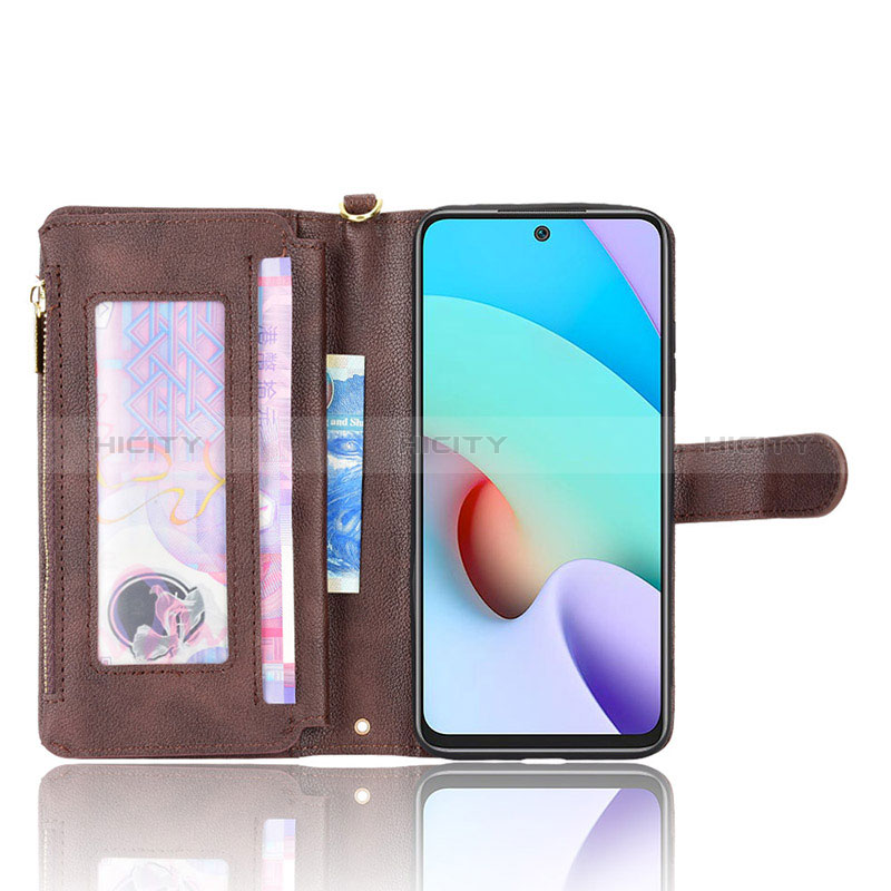 Coque Portefeuille Livre Cuir Etui Clapet BY2 pour Xiaomi Redmi 10 4G Plus
