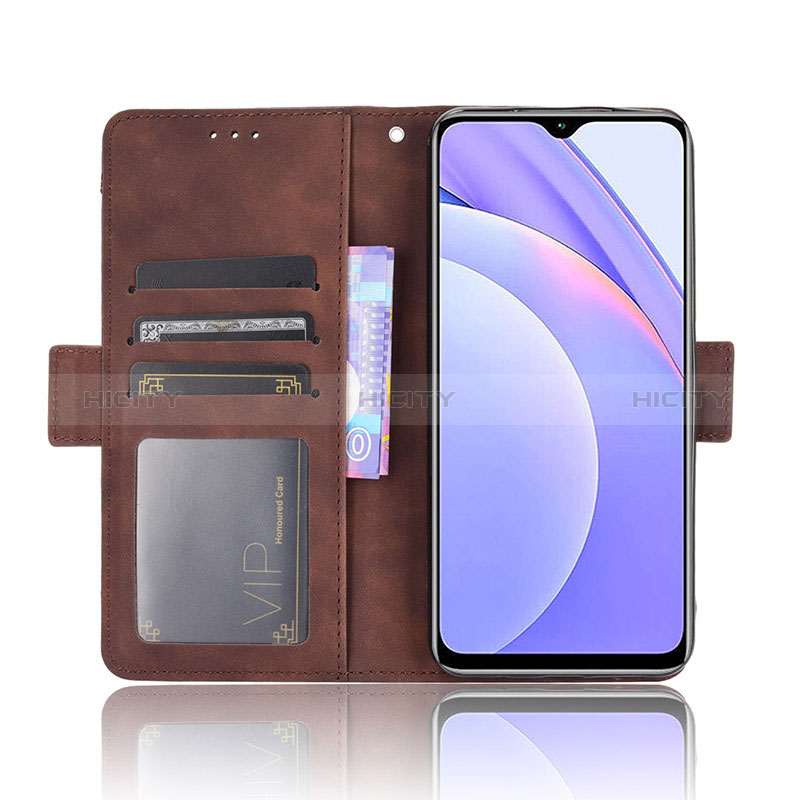 Coque Portefeuille Livre Cuir Etui Clapet BY2 pour Xiaomi Redmi 9 Power Plus