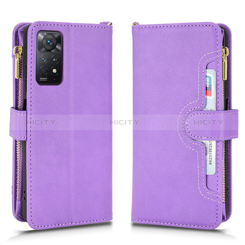 Coque Portefeuille Livre Cuir Etui Clapet BY2 pour Xiaomi Redmi Note 11 Pro 5G Plus