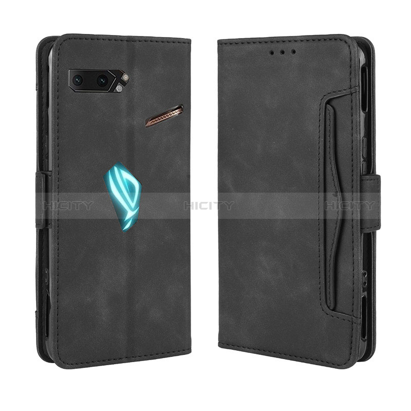 Coque Portefeuille Livre Cuir Etui Clapet BY3 pour Asus ROG Phone II ZS660KL Plus