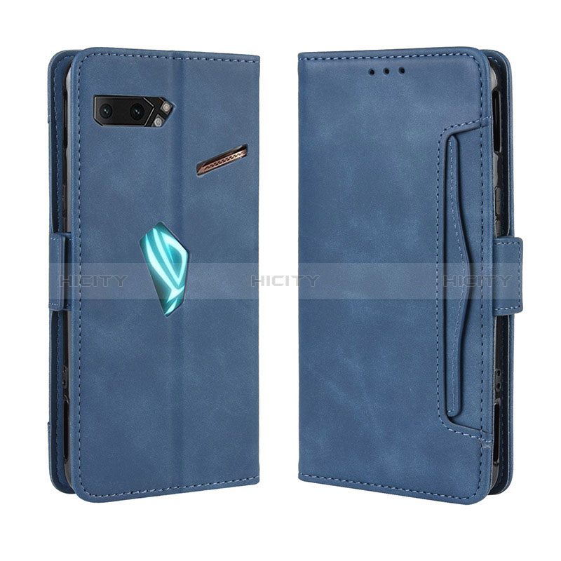 Coque Portefeuille Livre Cuir Etui Clapet BY3 pour Asus ROG Phone II ZS660KL Plus