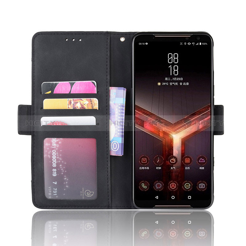 Coque Portefeuille Livre Cuir Etui Clapet BY3 pour Asus ROG Phone II ZS660KL Plus