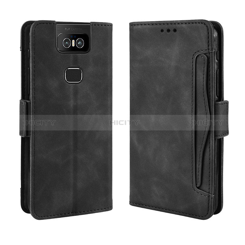 Coque Portefeuille Livre Cuir Etui Clapet BY3 pour Asus Zenfone 6 ZS630KL Plus