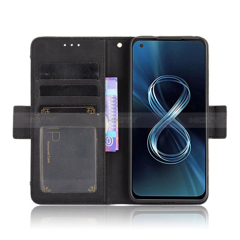 Coque Portefeuille Livre Cuir Etui Clapet BY3 pour Asus ZenFone 8 Mini Plus