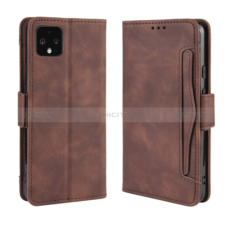 Coque Portefeuille Livre Cuir Etui Clapet BY3 pour Google Pixel 4 Plus