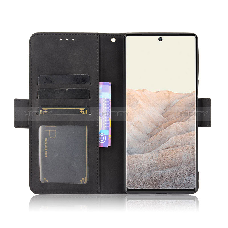 Coque Portefeuille Livre Cuir Etui Clapet BY3 pour Google Pixel 6 Pro 5G Plus