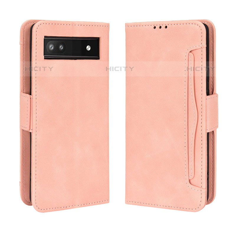 Coque Portefeuille Livre Cuir Etui Clapet BY3 pour Google Pixel 6a 5G Plus