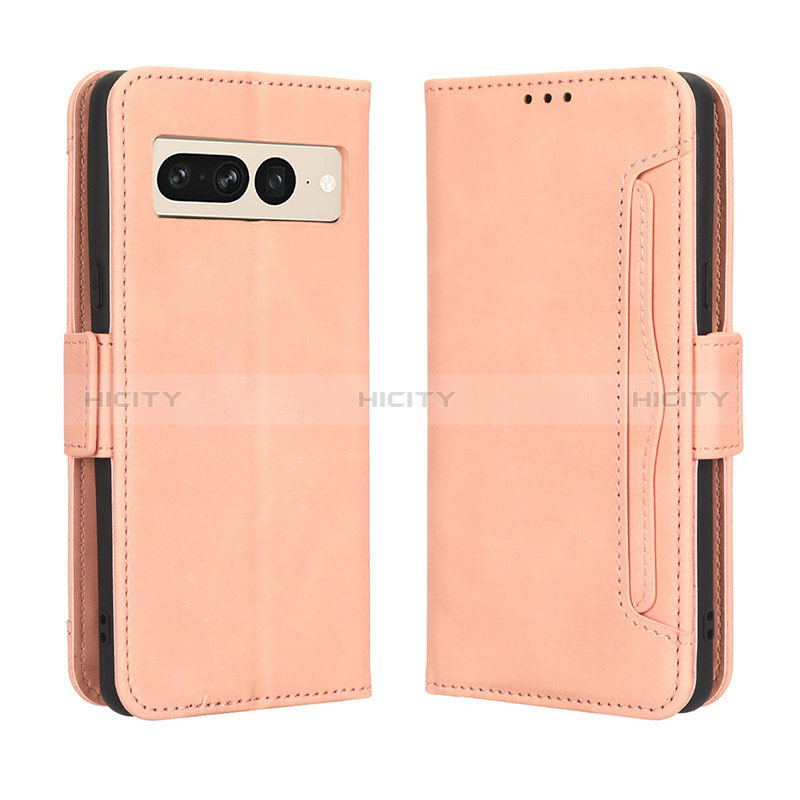 Coque Portefeuille Livre Cuir Etui Clapet BY3 pour Google Pixel 7 Pro 5G Plus