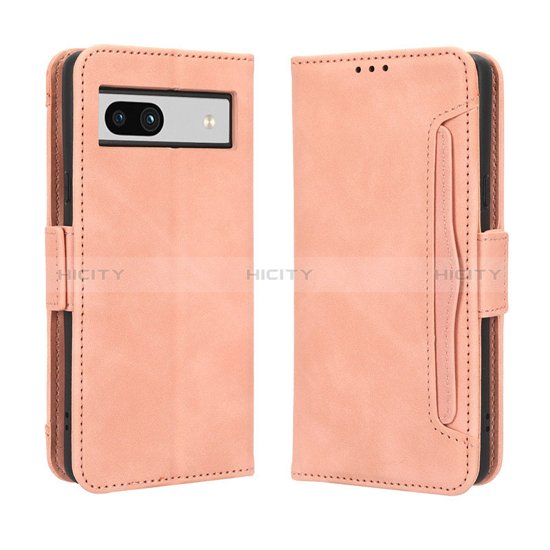 Coque Portefeuille Livre Cuir Etui Clapet BY3 pour Google Pixel 7a 5G Plus