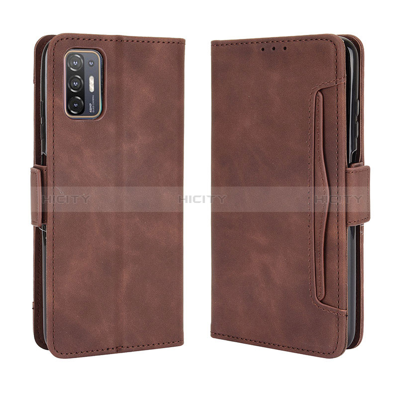 Coque Portefeuille Livre Cuir Etui Clapet BY3 pour HTC Desire 21 Pro 5G Marron Plus