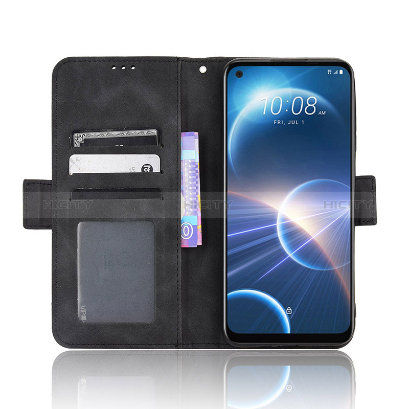 Coque Portefeuille Livre Cuir Etui Clapet BY3 pour HTC Desire 22 Pro 5G Plus