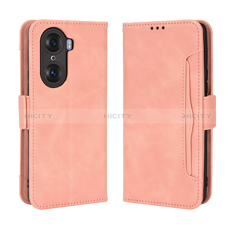 Coque Portefeuille Livre Cuir Etui Clapet BY3 pour Huawei Honor 60 5G Plus