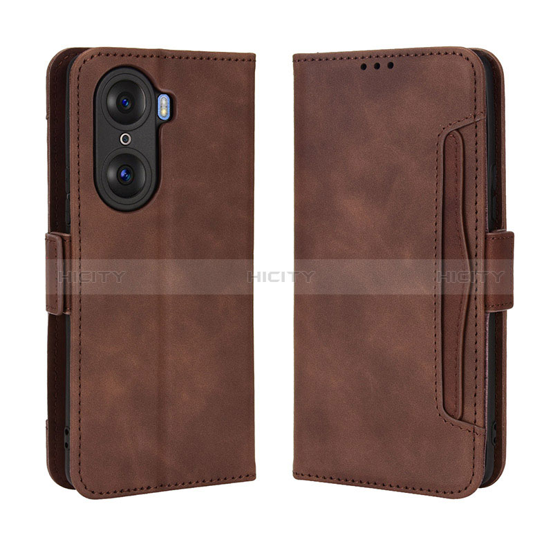 Coque Portefeuille Livre Cuir Etui Clapet BY3 pour Huawei Honor 60 5G Plus