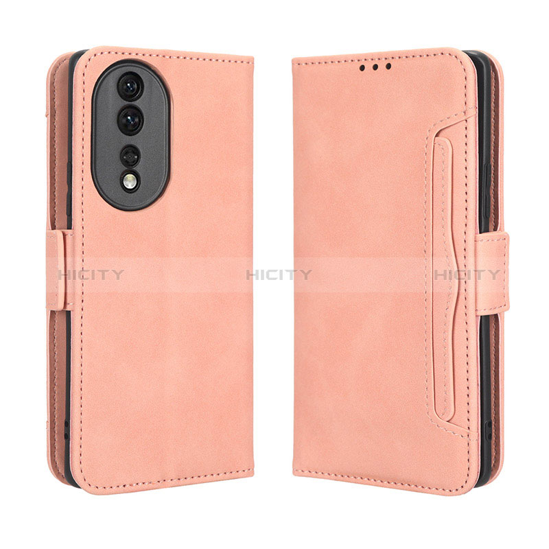 Coque Portefeuille Livre Cuir Etui Clapet BY3 pour Huawei Honor 80 5G Plus