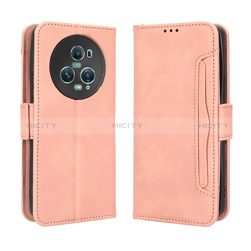 Coque Portefeuille Livre Cuir Etui Clapet BY3 pour Huawei Honor Magic5 Pro 5G Plus