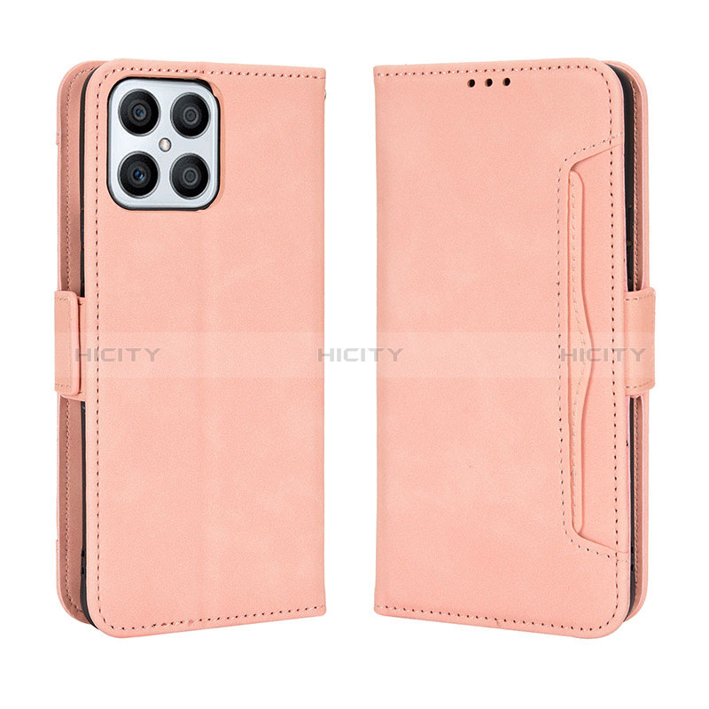 Coque Portefeuille Livre Cuir Etui Clapet BY3 pour Huawei Honor X8 4G Plus