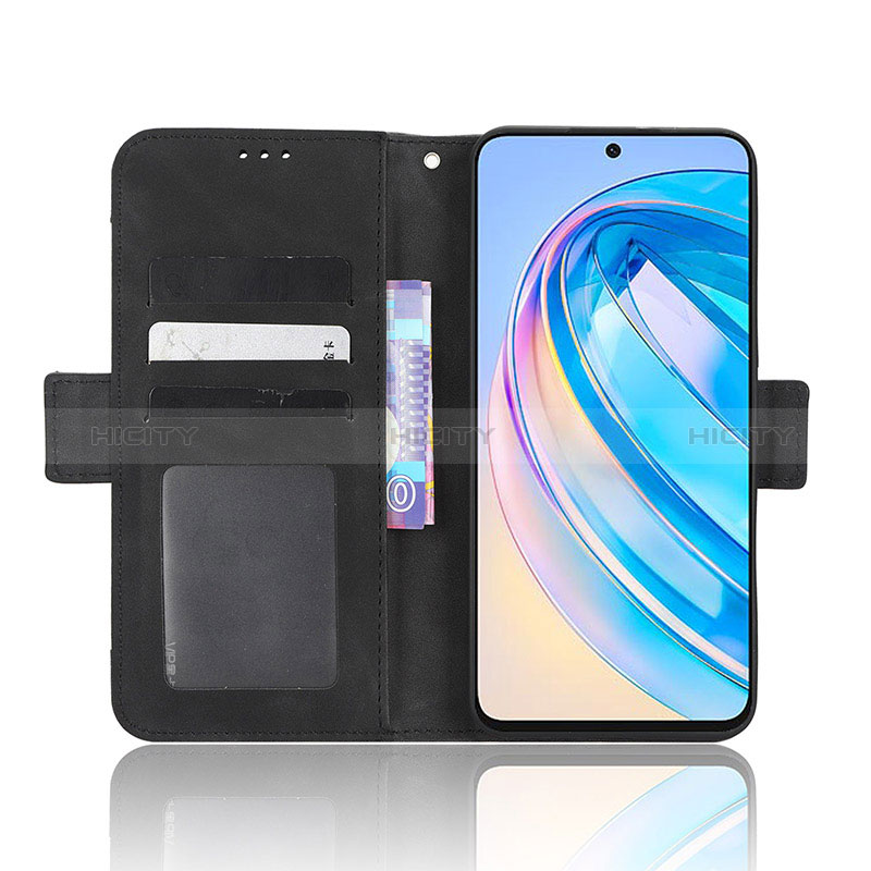 Coque Portefeuille Livre Cuir Etui Clapet BY3 pour Huawei Honor X8a 4G Plus