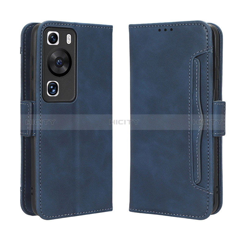 Coque Portefeuille Livre Cuir Etui Clapet BY3 pour Huawei P60 Plus