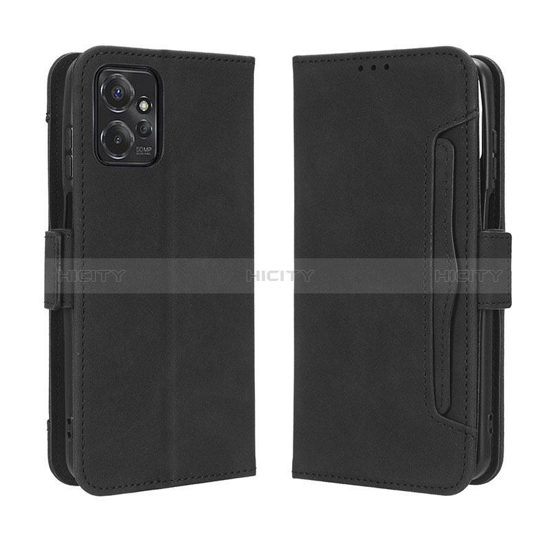 Coque Portefeuille Livre Cuir Etui Clapet BY3 pour Motorola Moto G Power 5G (2023) Noir Plus